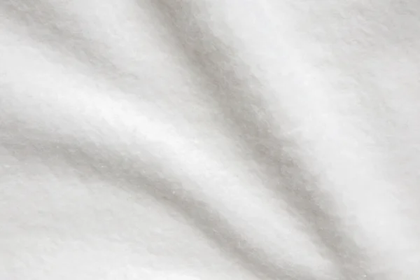 Blanc Pelucheux Tissu Fourrure Laine Texture Fond — Photo