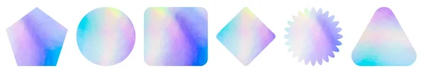 Holographische Regenbogenfolie Irisierend Textur Abstraktes Hologramm Hintergrund — Stockfoto