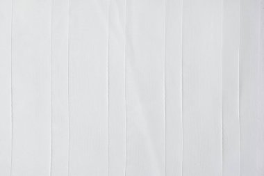 Beyaz perde kumaş dokusu arkaplanı
