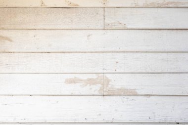 Eski beyaz tahta yüzey dokusu arkaplanı