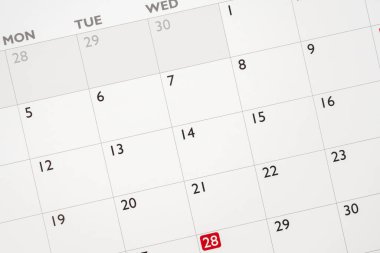 takvim sayfası tarihi arkaplan iş randevu buluşması kavramı