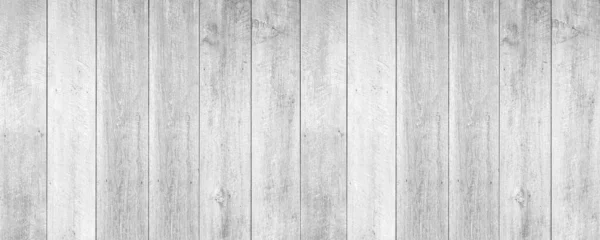 Old White Wood Plank Wall Texture Background — Stockfoto
