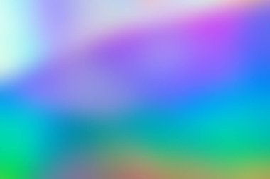 Abstract blur holographic rainbow foil iridescent background