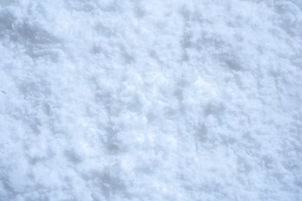 Witte Sneeuw Textuur Achtergrond Hoge Hoek Uitzicht — Stockfoto