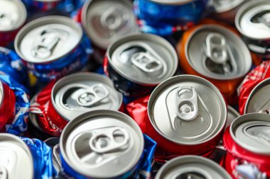 Geri dönüşüm alüminyum metal ezilmiş arka plan atık olabilir