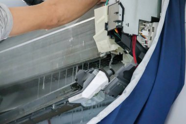 Su püskürtme ile klima temizleme hizmeti