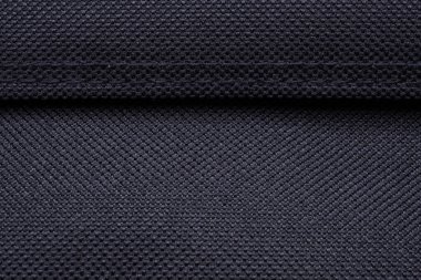 Dikiş arkaplanlı siyah kumaş deseni