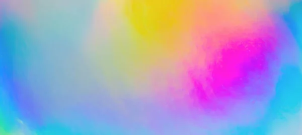 ホログラフィックレインボーホイル虹色のテクスチャ抽象的なホログラムパノラマの背景 — ストック写真
