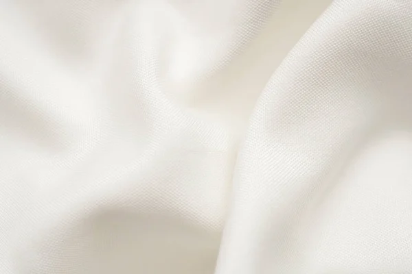 Textura Tela Blanca Abstracta Con Fondo Onda Suave — Foto de Stock