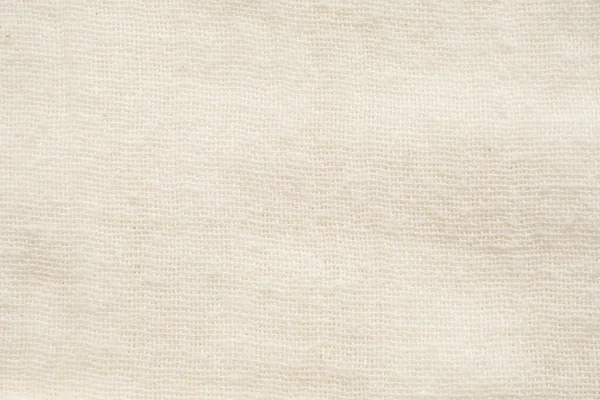 Bianco Tela Lino Fatto Mano Tessuto Texture Sfondo — Foto Stock