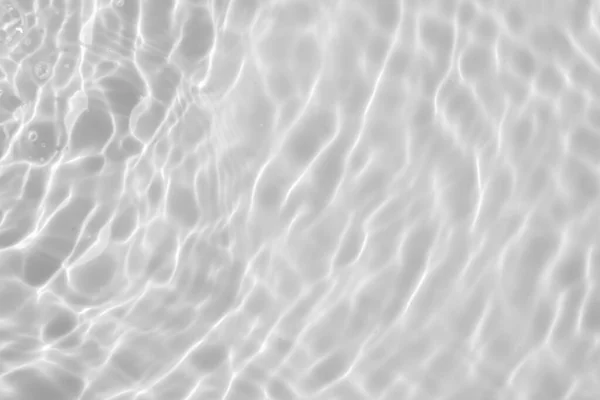 Abstract White Transparent Water Shadow Surface Texture Natural Ripple Background — Zdjęcie stockowe