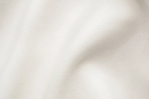 Textura Tecido Branco Abstrato Com Fundo Onda Suave — Fotografia de Stock