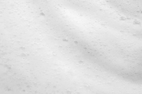 Abstract Witte Zeepschuim Bellen Textuur Achtergrond — Stockfoto