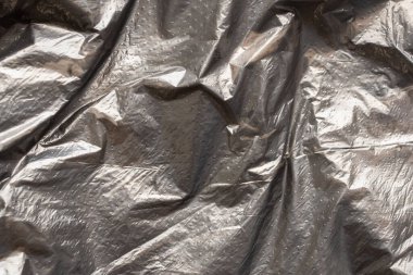 Siyah plastik torba doku arka plan