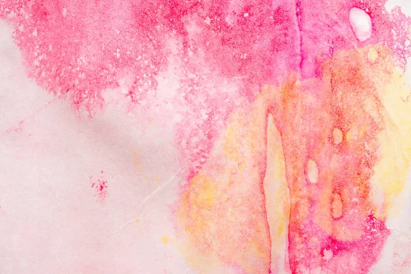 Abstract Roze Aquarelverf Papieren Ondergrond — Stockfoto