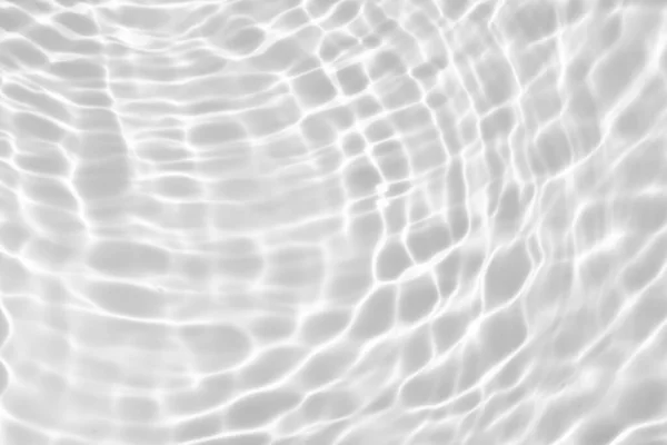 Abstract White Transparent Water Shadow Surface Texture Natural Ripple Background — Zdjęcie stockowe