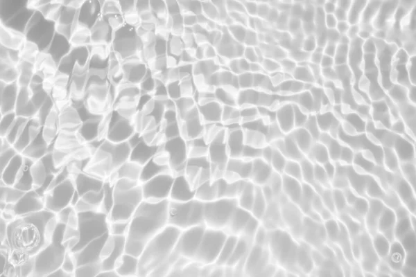 Абстрактна Біла Прозора Текстура Поверхні Тіні Води Природний Пульсаційний Фон — стокове фото