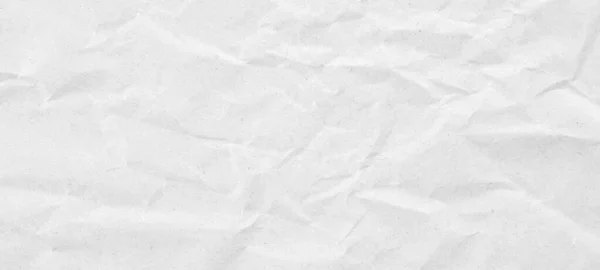 Abstract White Crumpled Creased Recycle Paper Texture Background — Φωτογραφία Αρχείου