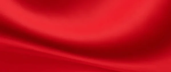 stock image Abstract red fabric with soft wave texture background