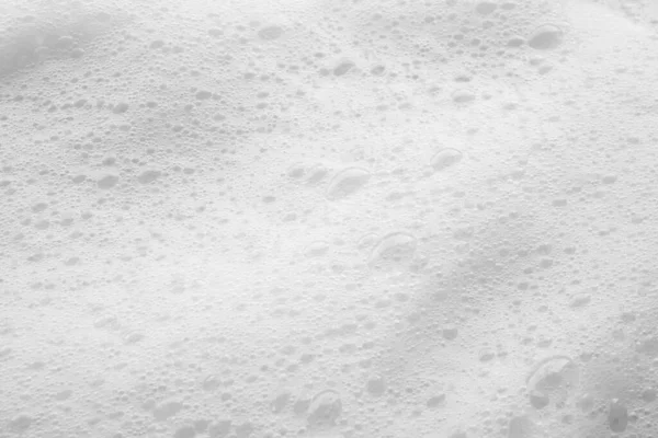 Abstrakt Hvid Sæbe Skum Bobler Tekstur Baggrund - Stock-foto