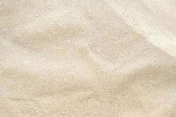 旧的白色折皱折皱回收纸的纹理背景 — 图库照片