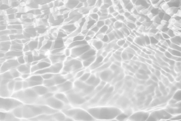 Abstract White Transparent Water Shadow Surface Texture Natural Ripple Background — Fotografia de Stock