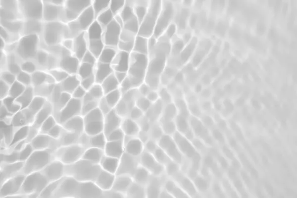 Абстрактна Біла Прозора Текстура Поверхні Тіні Води Природний Пульсаційний Фон — стокове фото