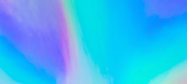 Holographic Rainbow Foil Iridescent Texture Abstract Hologram Panoramic Background — Stock Photo, Image
