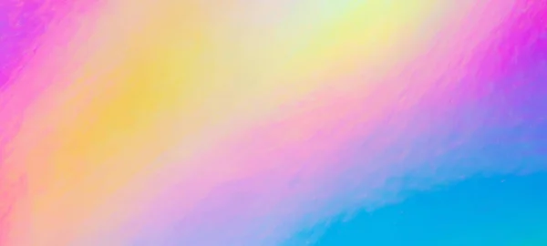 ホログラフィックレインボーホイル虹色のテクスチャ抽象的なホログラムパノラマの背景 — ストック写真