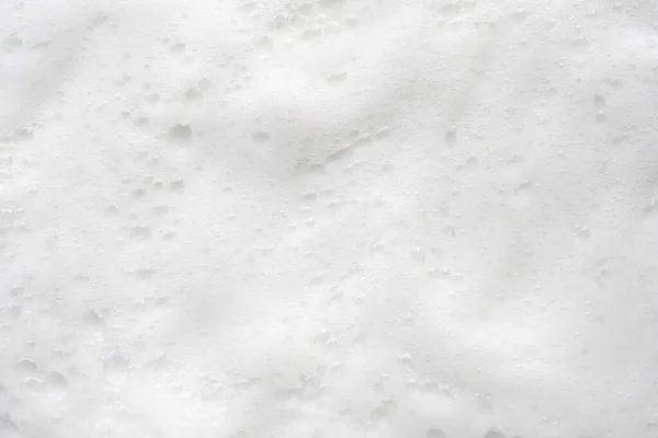 Soyut Beyaz Sabun Köpüğü Köpüğü Doku Arkaplanı — Stok fotoğraf