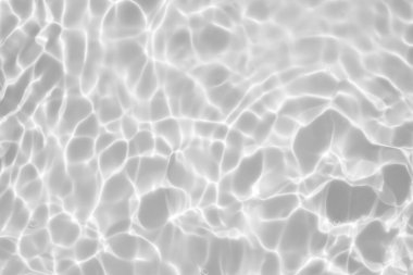 Abstract white transparent water shadow surface texture natural ripple background