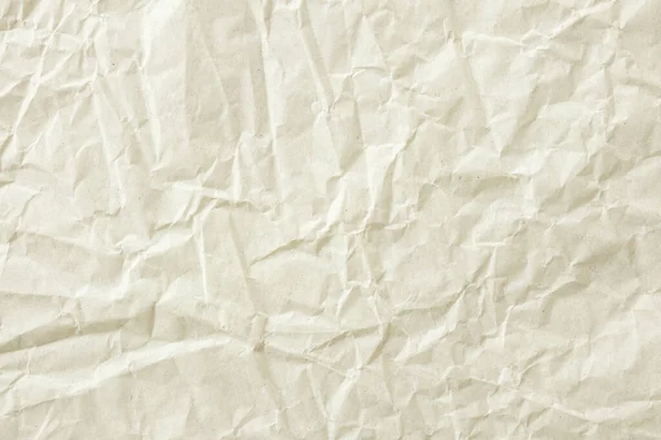 要約古い白のしわと増加リサイクル紙の質感の背景 — ストック写真