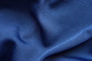 Blue sports clothing fabric football shirt jersey texture clipart