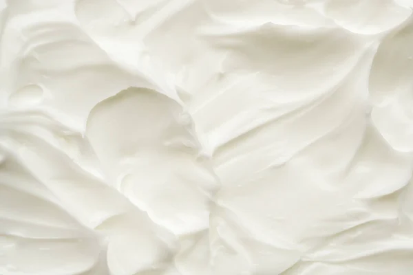Bianco Lozione Bellezza Crema Pelle Texture Cosmetico Prodotto Sfondo — Foto Stock