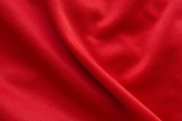 Kırmızı Spor Giysileri Futbol Gömleği Forma Desen Arka Plan — Stok fotoğraf