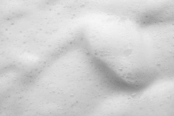 Abstrakte Weiße Seifenschaum Blasen Textur Hintergrund — Stockfoto