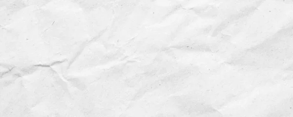 Abstract White Crumpled Creased Recycle Paper Texture Background —  Fotos de Stock