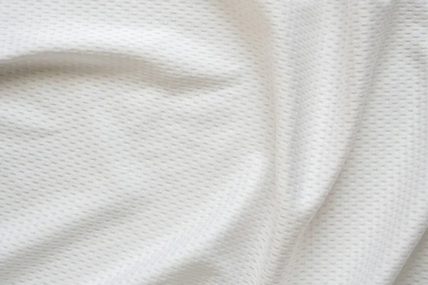 Білий Спортивний Одяг Тканини Футболки Футболки Текстури Фону — стокове фото
