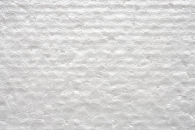 Beyaz polistiren köpük dokusu arkaplanı