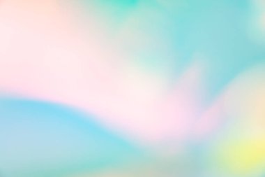 Soyut bulanık holografik gökkuşağı folyo yanardöner arka plan