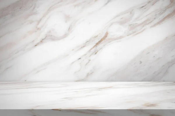 white marble table top with natural wall texture background for mockup product display template