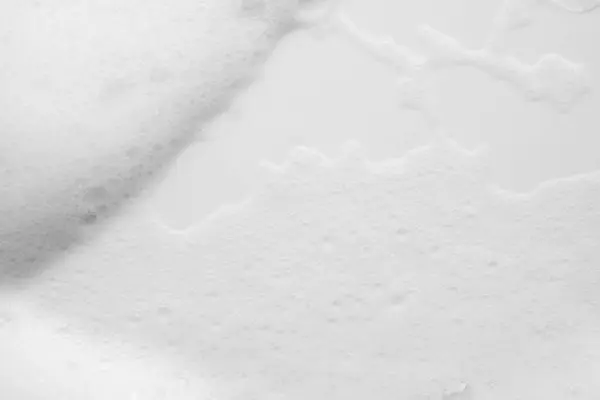 Abstrakte Weiße Seifenschaum Blasen Textur Auf Weißem Hintergrund Stockbild
