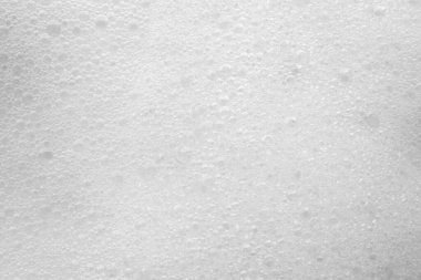 Soyut beyaz sabun köpüğü köpüğü doku arkaplanı