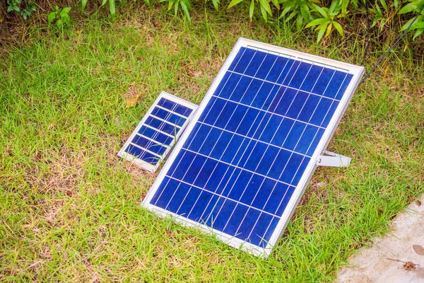 solar panel in the house garden