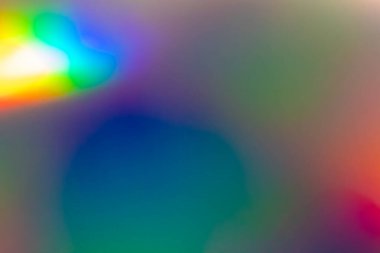 Abstract blur holographic rainbow foil iridescent background