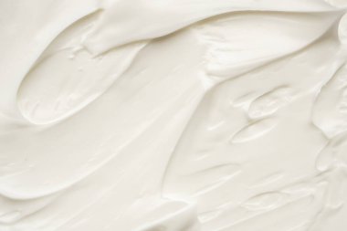 Beyaz losyon güzellik cilt kremi dokusu kozmetik ürün arka planı
