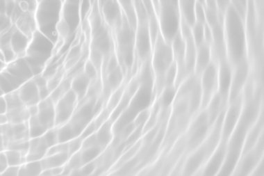 Abstract white transparent water shadow surface texture natural ripple background