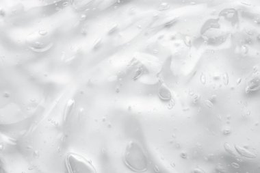 Şeffaf sıvı serum jel kozmetik doku arkaplanı