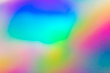 Soyut bulanık holografik gökkuşağı folyo yanardöner arka plan