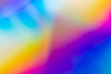 Soyut bulanık holografik gökkuşağı folyo yanardöner arka plan